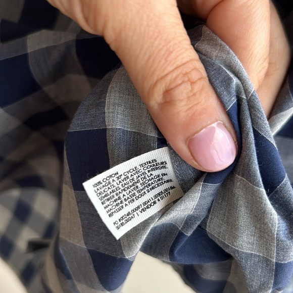 Club Monaco checked slim fit button down - Picture 4 of 4